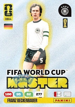 Franz Beckenbauer Germany Panini FIFA World Cup 2026 Adrenalyn XL FIFA World Cup Master #DB14